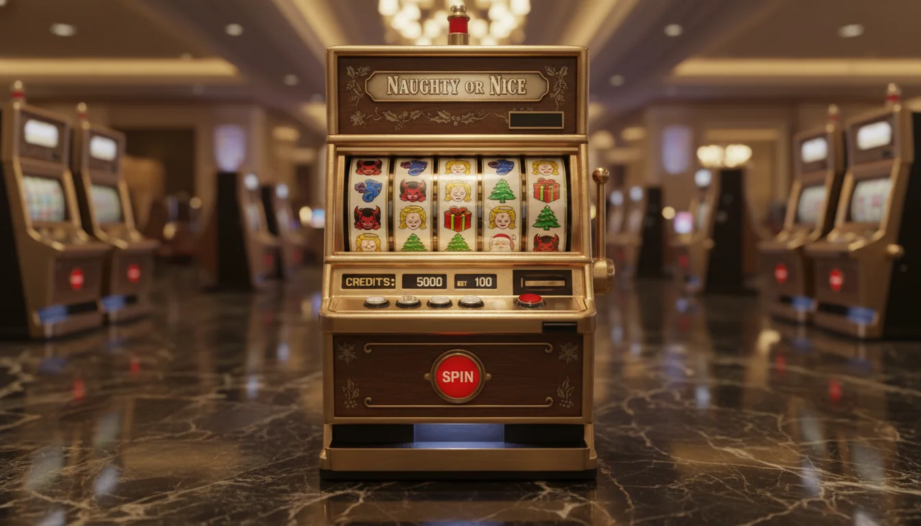 Christmas slot festive decorations